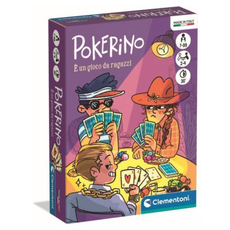 POKERINO CLEMENTONI 16659 EAN 8005125166596 INGROSSO GIOCHI DI SOCIETA