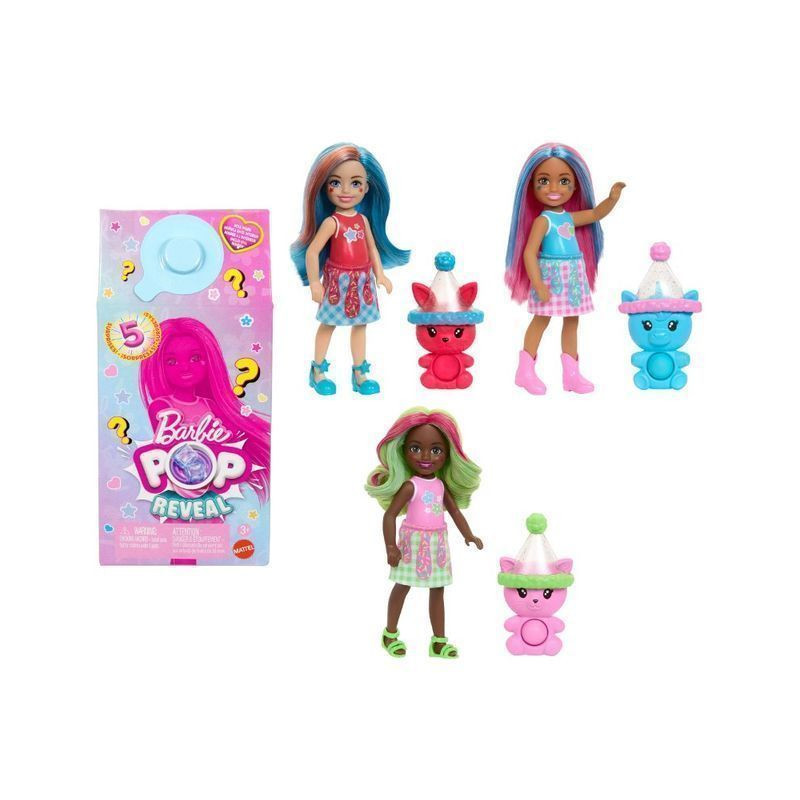 CHELSEA POP REVEAL SERIE ANAMAL PARTY AS EAN 0194735274000 INGROSSO BAMBOLE PUBBLICIZZATE