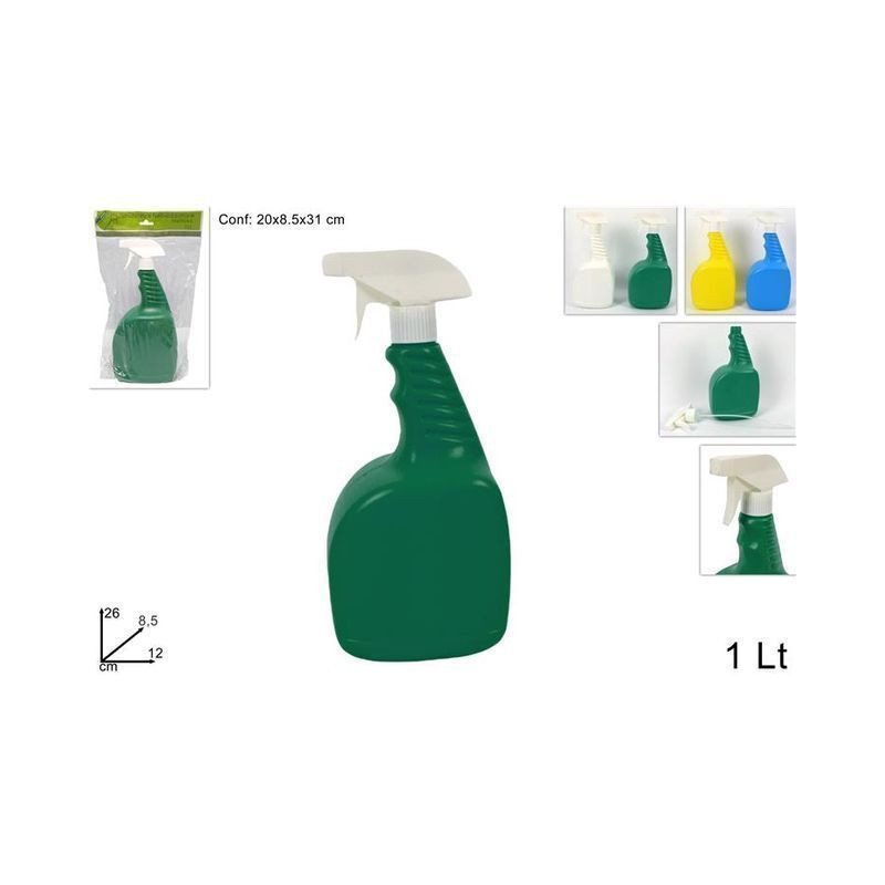 SPRUZZINO 1LT COL. ASS. EAN 8034048592007 INGROSSO PISTOLE ACQUA E SPRUZZATORI
