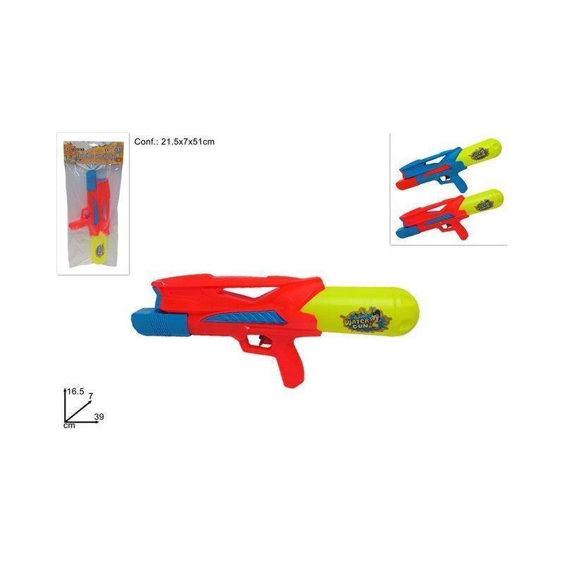 FUCILE ACQUA CON SEBATOIO 2COL EAN 8034048628737 INGROSSO PISTOLE ACQUA E SPRUZZATORI