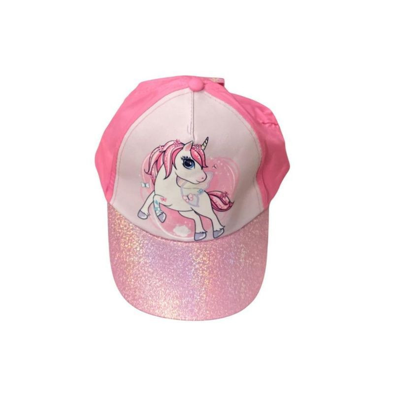 CAPPELLO UNICORN CON GLITTER EAN 8435631343318 INGROSSO CAPPELLI ESTIVI