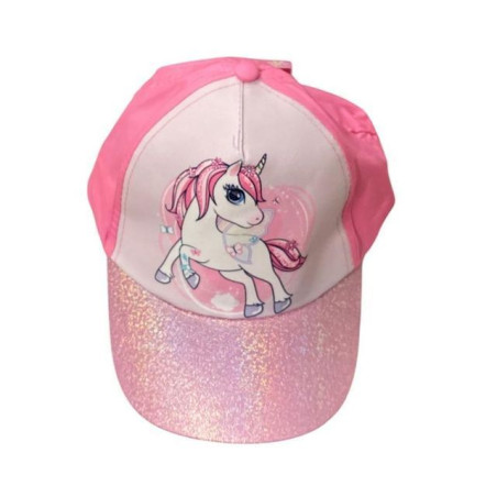 CAPPELLO UNICORN CON GLITTER EAN 8435631343318 INGROSSO CAPPELLI ESTIVI