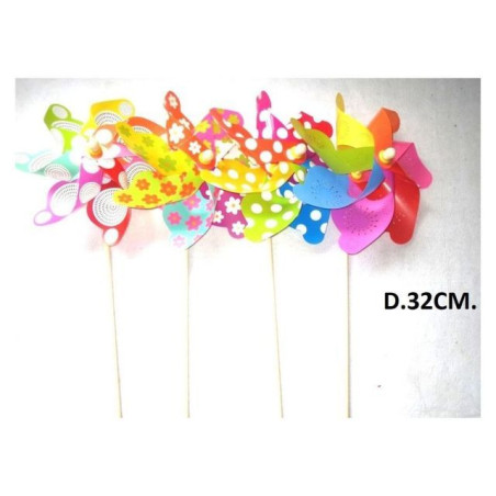 INGROSSO GIOCATTOLI GIRANDOLA PL. D.32CM COL. DIS. ASS. 8021029219879 SPORT E ARIA APERTA GIRANDOLE