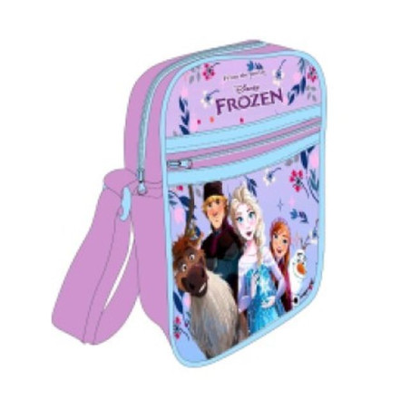 BORSA TRACOLLA 21X15,5X5,5 CM FROZEN EAN 8435631362500 INGROSSO ZAINI SCUOLA