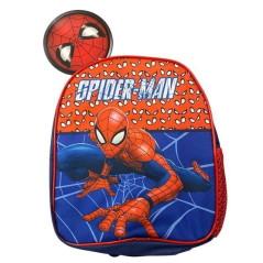 INGROSSO CARTOLERIA ZAINO CON TASCA 25X22X10 CM SPIDERMAN 8435631359845 BORSE E ZAINI SCUOLA ZAINI SCUOLA