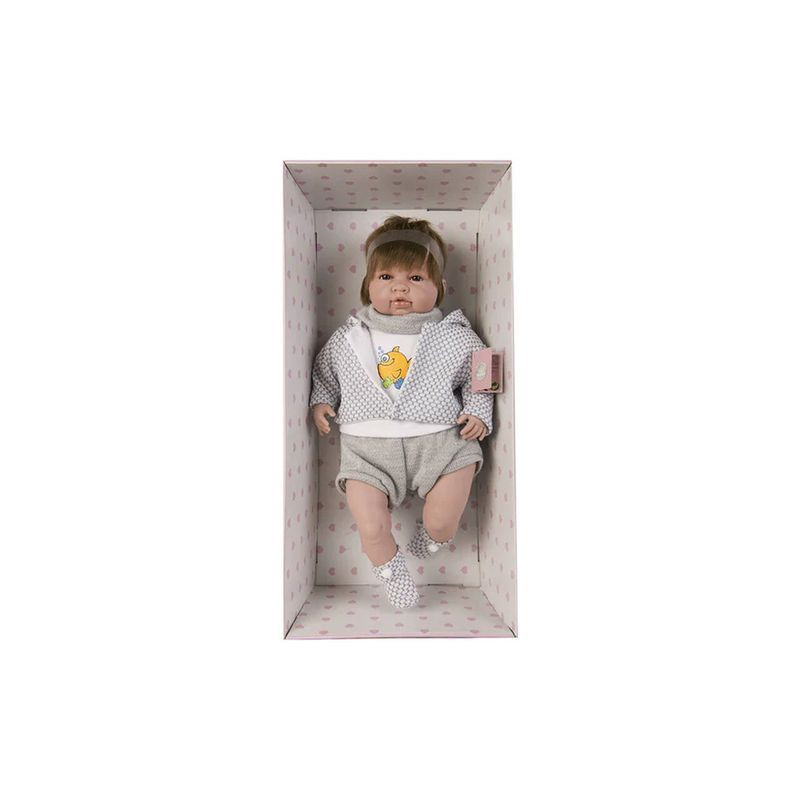 BAMBOLA CM.50 MORB. PESO REALE E PIANTO EAN 8056894905480 INGROSSO BAMBOLE PUBBLICIZZATE