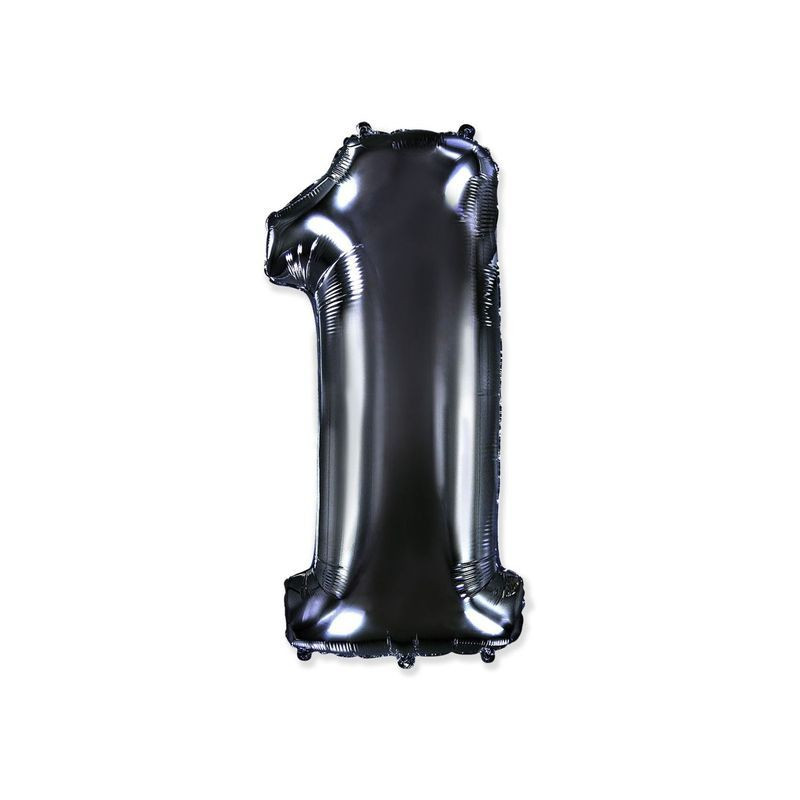PALLONCINO MYLAR N. 1 NERO MEGA 40 EAN 8032685998961 INGROSSO PALLONCINI COMPLEANNO PALLONCINO MYLAR N. 1 NERO MEGA 40 EAN 8032685998961 INGROSSO PALLONCINI COMPLEANNO
