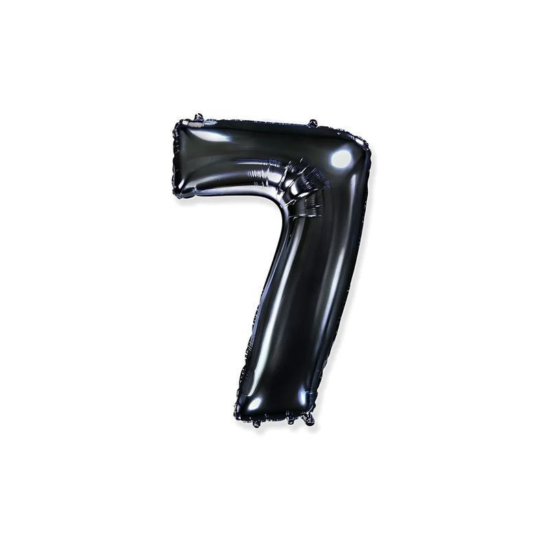 PALLONCINO MYLAR N. 7 NERO MEGA 40 EAN 8057200001797 INGROSSO PALLONCINI COMPLEANNO PALLONCINO MYLAR N. 7 NERO MEGA 40 EAN 8057200001797 INGROSSO PALLONCINI COMPLEANNO