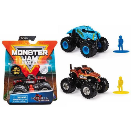 INGROSSO GIOCATTOLI MONSTER JAM VEICOLO METALLO 1:64 BL. ASS 0778988553480 MACCHININE MODELLINI AUTO