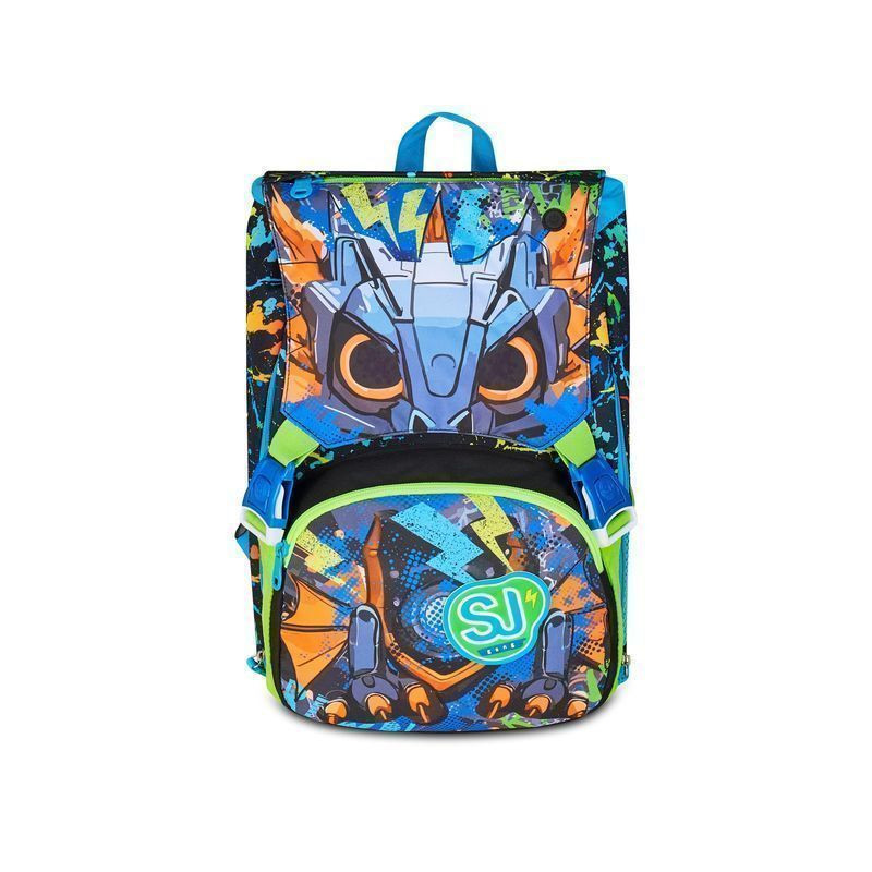 ZAINO SDOPP. BIG SJ GANG LED LOOK EAN 8055714217628 INGROSSO ZAINI SCUOLA
