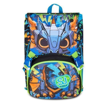 ZAINO SDOPP. BIG SJ GANG LED LOOK EAN 8055714217628 INGROSSO ZAINI SCUOLA