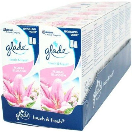 INGROSSO CASALINGHI DEO GLADE TOUCH&FRESH FLORAL 10ML 5000204077506 ARTICOLI PER LA CASA PROFUMATORI AMBIENTE