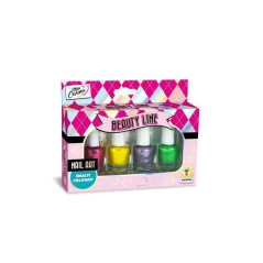 INGROSSO GIOCATTOLI SET 4 SMALTI MISS CARINA 8017967801320 MAKE UP PER BIMBE TRUCCHI IN SCATOLA PER BIMBE