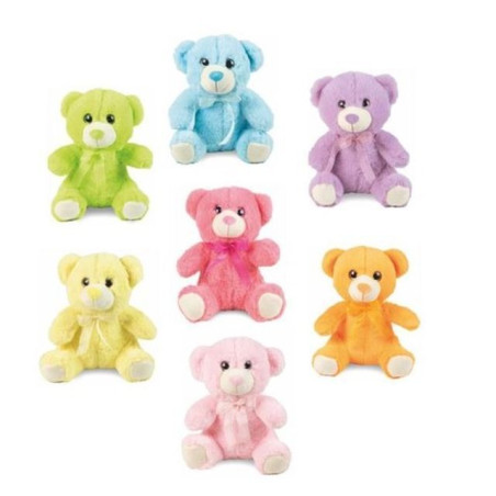 INGROSSO GIOCATTOLI ORSETTI COLORATRI RAINBOW SEDUTI H25CM 8009549247992 PELUCHE DISNEY PELUCHE PERSONAGGI