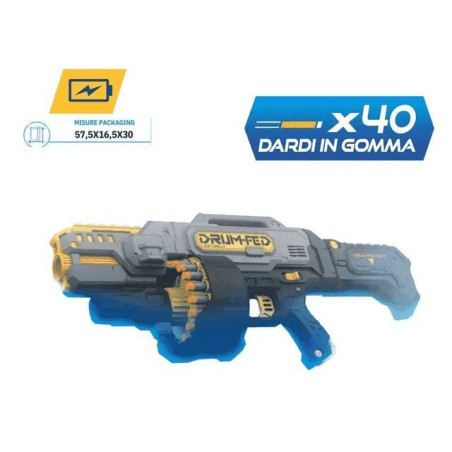 INGROSSO GIOCATTOLI FURIA ELECRONICGUN WAR MACHINE 8056894901222 ARMI GIOCATTOLO FUCILI E MITRA GIOCATTOLO