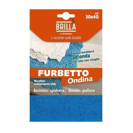 INGROSSO CASALINGHI PANNO FURBETTO ONDINA 30X40 CM MULTIUSO 8000061086892 PRODOTTI PULIZIA PANNO STROFINACCI