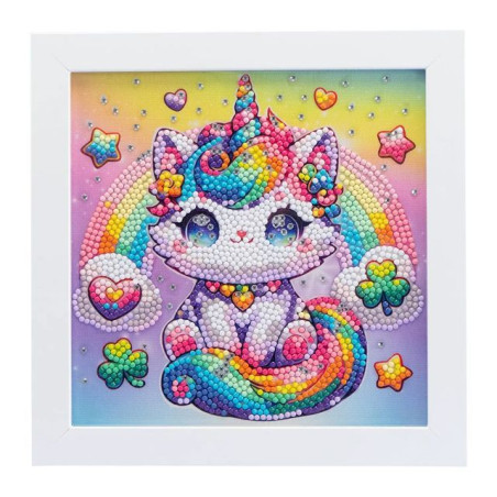 DIAMANTINY KAWAII UNICORN QUADRETTO 5 EAN 8056779900425 INGROSSO GIOCHI DIDATTICI E CREATIVI