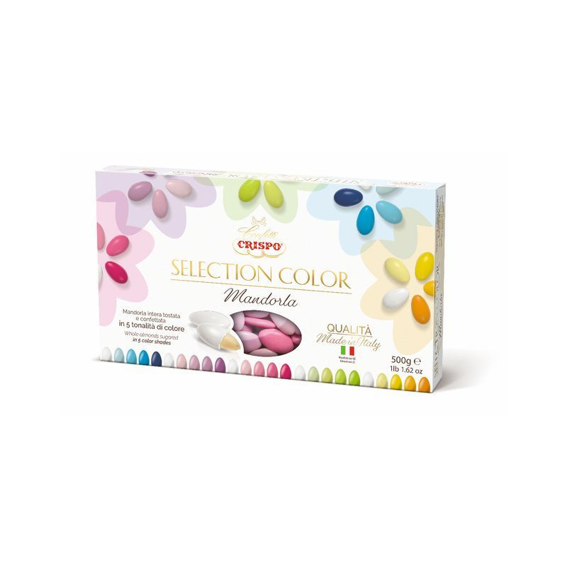 CONFETTI SELECTION MANDORLA ROSA 500GR EAN 8005085728933 INGROSSO CONFETTI