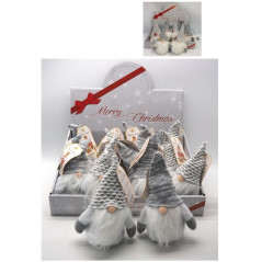 INGROSSO ARTICOLI NATALIZI GNOMO PANNO DA APP. H.16CM. C/STELLA/FIO 8021029244949 DECORAZIONI NATALIZIE PUPAZZI E GNOMI NATALIZI