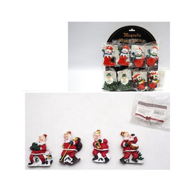 CALAMITA C/FIGURE NATALIZIE H. 9X7CM. EAN 8021029843883 INGROSSO CALAMITE NATALIZIE