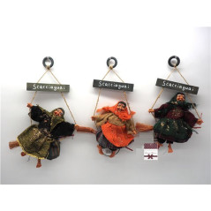 INGROSSO ARTICOLI NATALIZI BEFANA H. 15CM. C/ALTALENTA/SCOPA C/TARG 8021029730183 ARTICOLI DI NATALE BEFANA