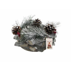 INGROSSO ARTICOLI NATALIZI P.CANDELA TRONCHI SBIANC. H.11/D.16CM 8021029193117 ACCESSORI NATALIZI PER LA TAVOLA ACCESSORI ARREDO