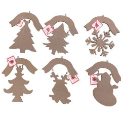 INGROSSO ARTICOLI DI NATALE DIETROPORTA LEGNO NAT. C/WELCOME H.23X19 8021029674043 DECORAZIONI NATALIZIE OGGETTISTICA NATALIZIA