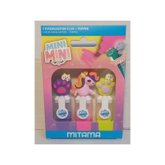 INGROSSO CARTOLERIA EVIDENZIATORE MINI 3PZ C/TOPPER FLUO 8026624638797 PENNE REFIL MARCATORI EVIDENZIATORI EVIDENZIATORI