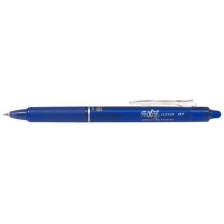 INGROSSO CARTOLERIA SFERA FRIXION CLICKER BLU C/GOMMA C.12 4902505417580 PENNE REGALO PER BIMBI PENNE PER LA SCUOLA