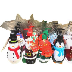 INGROSSO ARTICOLI DI NATALE SAPONE 310ML SAGOMATO SOGG. NATALE 8058040380479 IDEE REGALO A NATALE OGGETTISTICA NATALIZIA