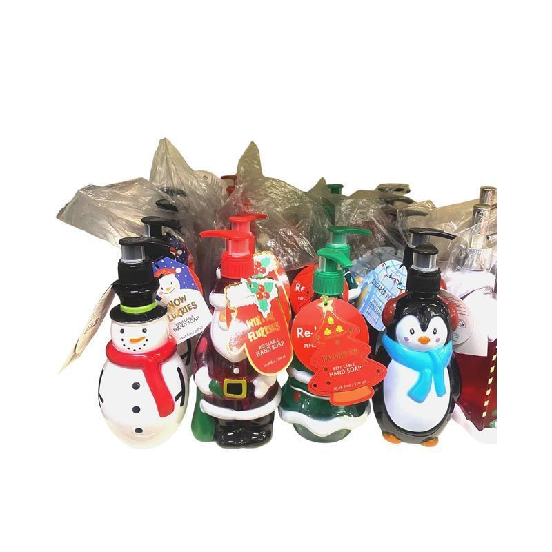 SAPONE 310ML SAGOMATO SOGG. NATALE EAN 8058040380479 INGROSSO OGGETTISTICA NATALIZIA