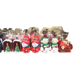 INGROSSO ARTICOLI DI NATALE SAPONE 500ML SAGOMATO SOGG. NATALE 8058040379374 IDEE REGALO A NATALE OGGETTISTICA NATALIZIA