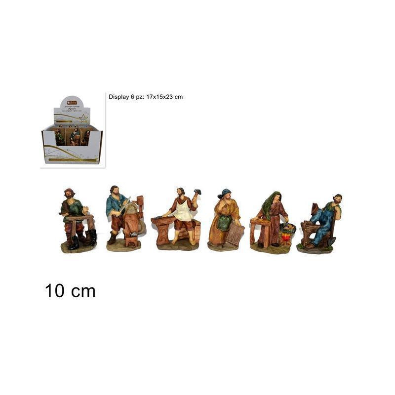 MESTIERI 10CM 6 ASS. EAN 8033113188114 INGROSSO PERSONAGGI PER IL PRESEPE E ANIMALI MESTIERI 10CM 6 ASS. EAN 8033113188114 INGROSSO PERSONAGGI PER IL PRESEPE E ANIMALI