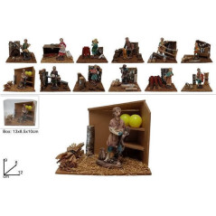 INGROSSO ARTICOLI DI NATALE SCENARIO PRESEPE C/PERSONAGGIO 12ASS 8033113343247 PRESEPE E ACCESSORI ACCESSORI PER IL PRESEPE