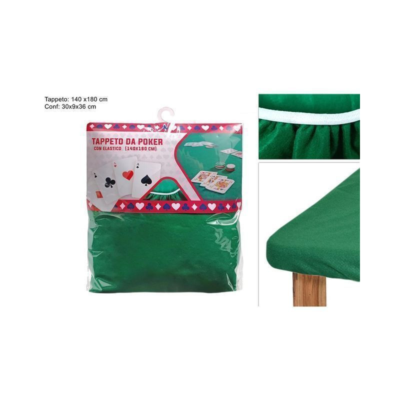 TAPPETO TAVOLO POKER 140X180CM EAN 8033113343926 INGROSSO ACCESSORI PER IL PRESEPE TAPPETO TAVOLO POKER 140X180CM EAN 8033113343926 INGROSSO ACCESSORI PER IL PRESEPE