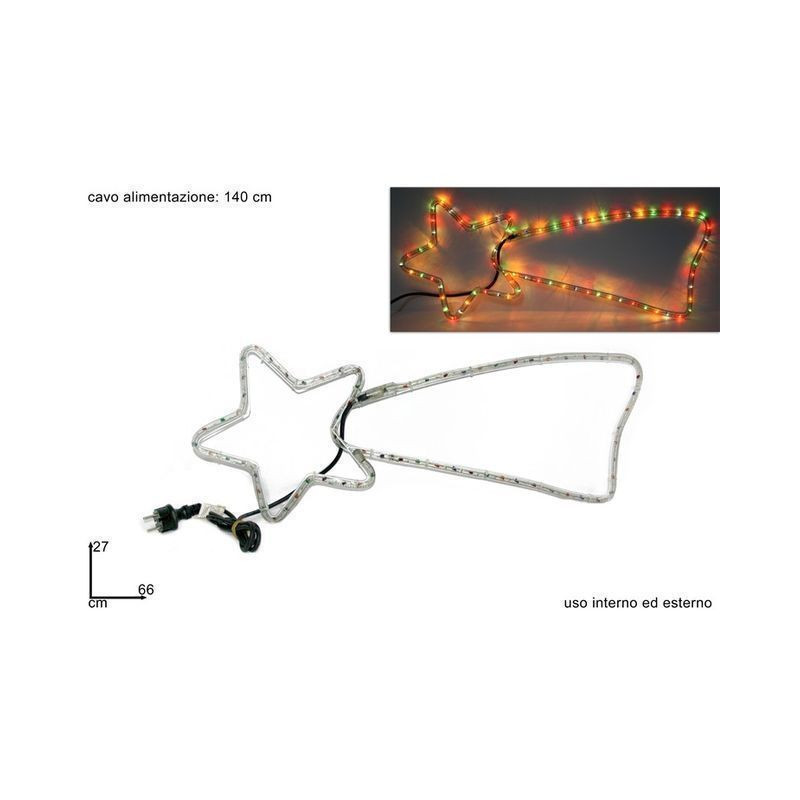 COMETA PICC. STELLA LUMIN. MULTIC. EAN 8027501757198 INGROSSO LUCI NATALIZIE COMETA PICC. STELLA LUMIN. MULTIC. EAN 8027501757198 INGROSSO LUCI NATALIZIE