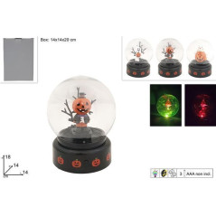 INGROSSO ARTICOLI DI NATALE AMPOLLA PL. 13CM HALLOWEEN C/MUS/LUC/MOV 8053482249711 DECORAZIONI NATALIZIE OGGETTISTICA NATALIZIA