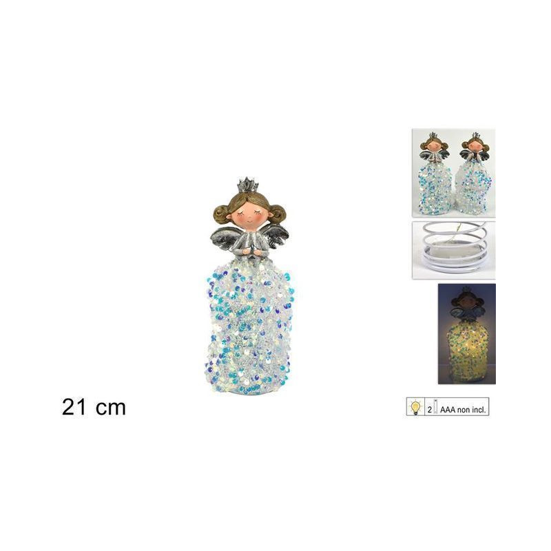 ANGELO 21CM C/ABITO PAILL. BIANCO C/LUCE EAN 8053482066936 INGROSSO OGGETTISTICA NATALIZIA ANGELO 21CM C/ABITO PAILL. BIANCO C/LUCE EAN 8053482066936 INGROSSO OGGETTISTICA NATALIZIA