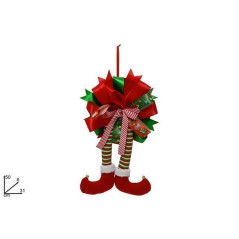 INGROSSO ARTICOLI DI NATALE DIETROPORTA GAMBE ELFO 50 CM 8053482262956 DECORAZIONI NATALIZIE OGGETTISTICA NATALIZIA