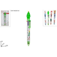 INGROSSO ARTICOLI DI NATALE PENNA 6COL SOGGETTI NATALIZI IN BLISTER 8053482347301 DECORAZIONI NATALIZIE OGGETTISTICA NATALIZIA