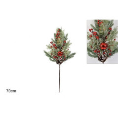 INGROSSO ARTICOLI DI NATALE RAMO C/PALLINE 70CM 8053482027661 DECORAZIONI NATALIZIE OGGETTISTICA NATALIZIA