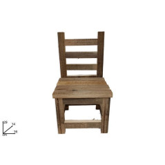 INGROSSO ARTICOLI DI NATALE SEDIOLINA IN LEGNO 8053482268965 DECORAZIONI NATALIZIE OGGETTISTICA NATALIZIA