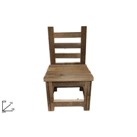 SEDIOLINA IN LEGNO EAN 8053482268965 INGROSSO OGGETTISTICA NATALIZIA