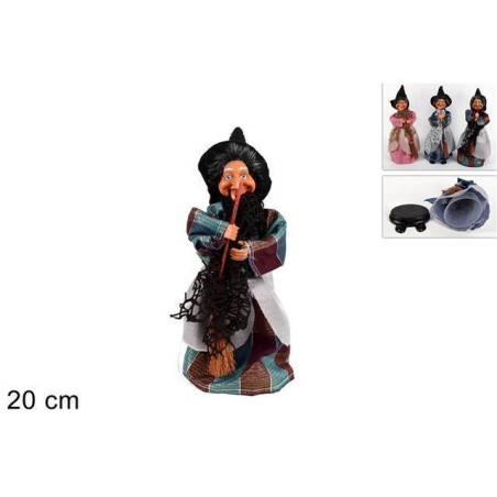 INGROSSO ARTICOLI DI NATALE BEFANA CON CONTENITORE 20CM 8053482119014 ARTICOLI DI NATALE BEFANA