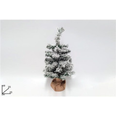 INGROSSO ARTICOLI DI NATALE ALBERELLO INNEVATO C/COPRIBASE JUTA 49CM 8053482180786 ARTICOLI DI NATALE ALBERI DI NATALE