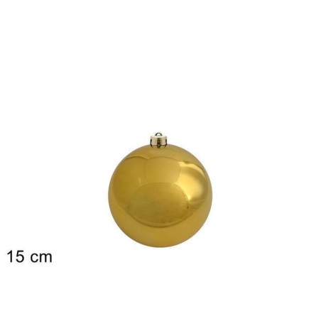 PALLA 15CM LUCIDA ORO EAN 8053482398822 INGROSSO PALLINE DI NATALE E PUNTALI