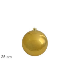 INGROSSO ARTICOLI DI NATALE PALLA 25CM LUCIDA ORO 8053482398860 ADDOBBI ALBERO NATALE PALLINE DI NATALE E PUNTALI