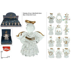 INGROSSO ARTICOLI NATALIZI SOGGETTI VETRO NATALIZI ASS 8033113165429 INGROSSO DECORAZIONI NATALIZIE OGGETTISTICA NATALIZIA
