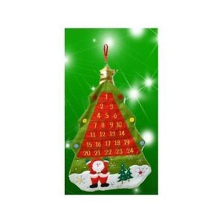 INGROSSO ARTICOLI DI NATALE CALENDARIO FELTRO ALBERO ART. X6185-A 8033113310911 ARTICOLI DI NATALE CALENDARI AVVENTO