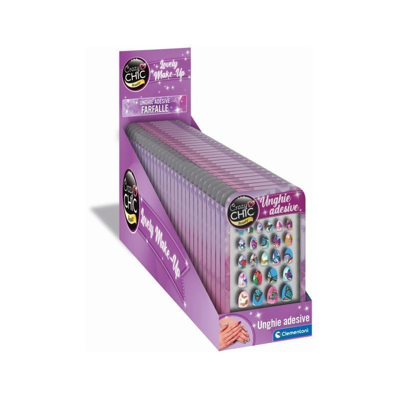 UNGHIE ADESIVE FARFALLE 18134 EAN 8005125181346 INGROSSO GIOCHI DA EDICOLA UNGHIE ADESIVE FARFALLE 18134 EAN 8005125181346 INGROSSO GIOCHI DA EDICOLA